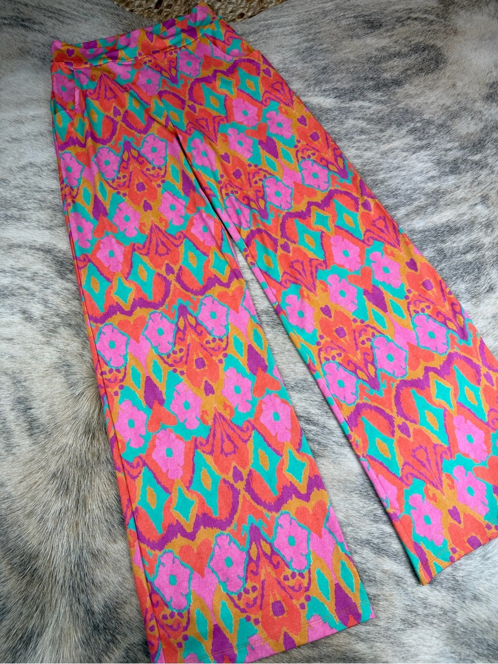 Jean-Pierre Klifa Paris Abstract Print Resort Pants Medium